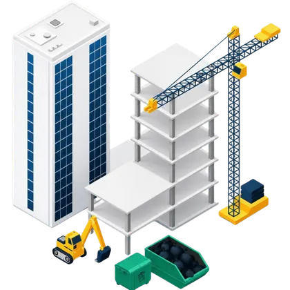 Builders & Trade Waste illustration