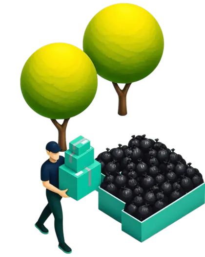 Skip Bags illustration