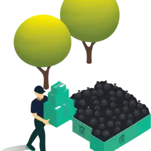 Skip bag and collection
