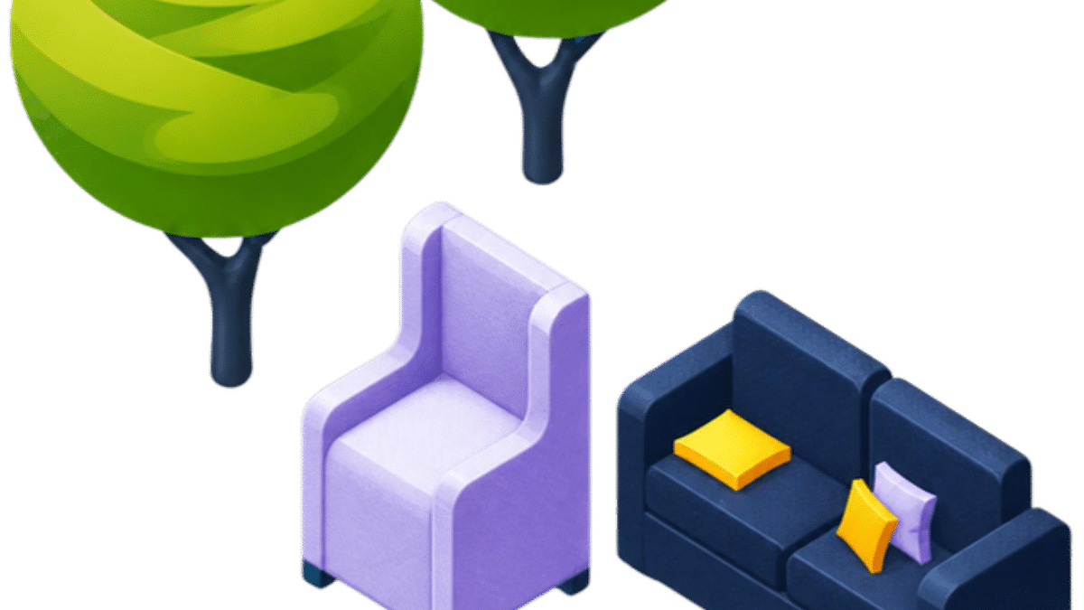 Sofa removal illustration