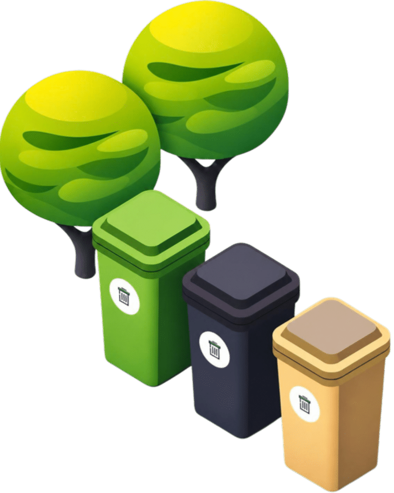 Private Bin Collection illustration